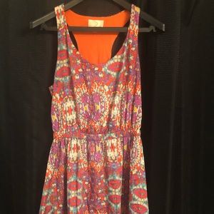 Summer Dress Multi Color Size Medium